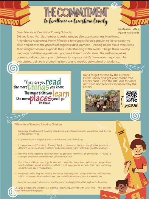 September Parent Newsletter