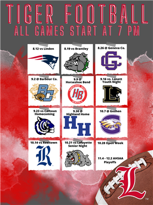 Varsity Football Schedule